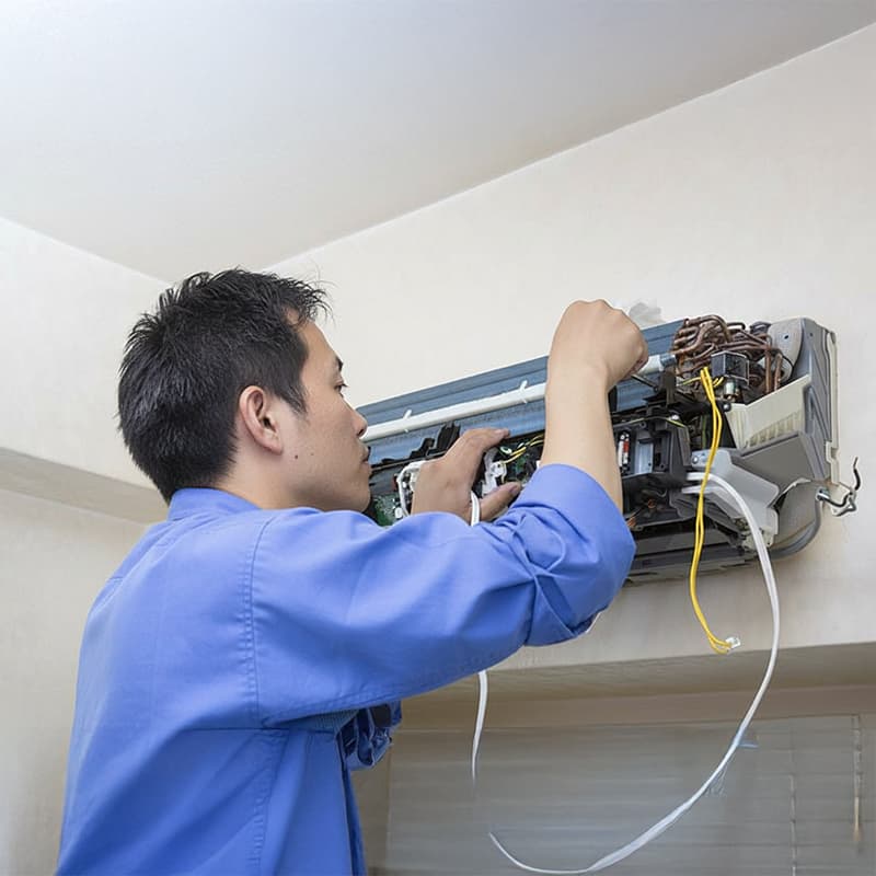 AC unit maintenance